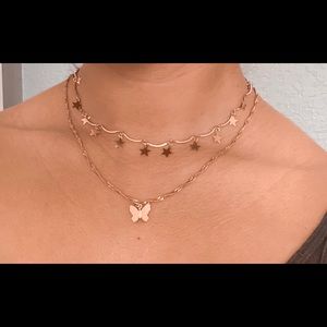Boutique Butterfly necklaces